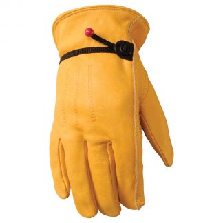 Wells Lamont Leather Wrist Closure Glove