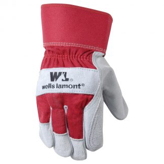 Wells Lamont Double Leather Palm Glove
